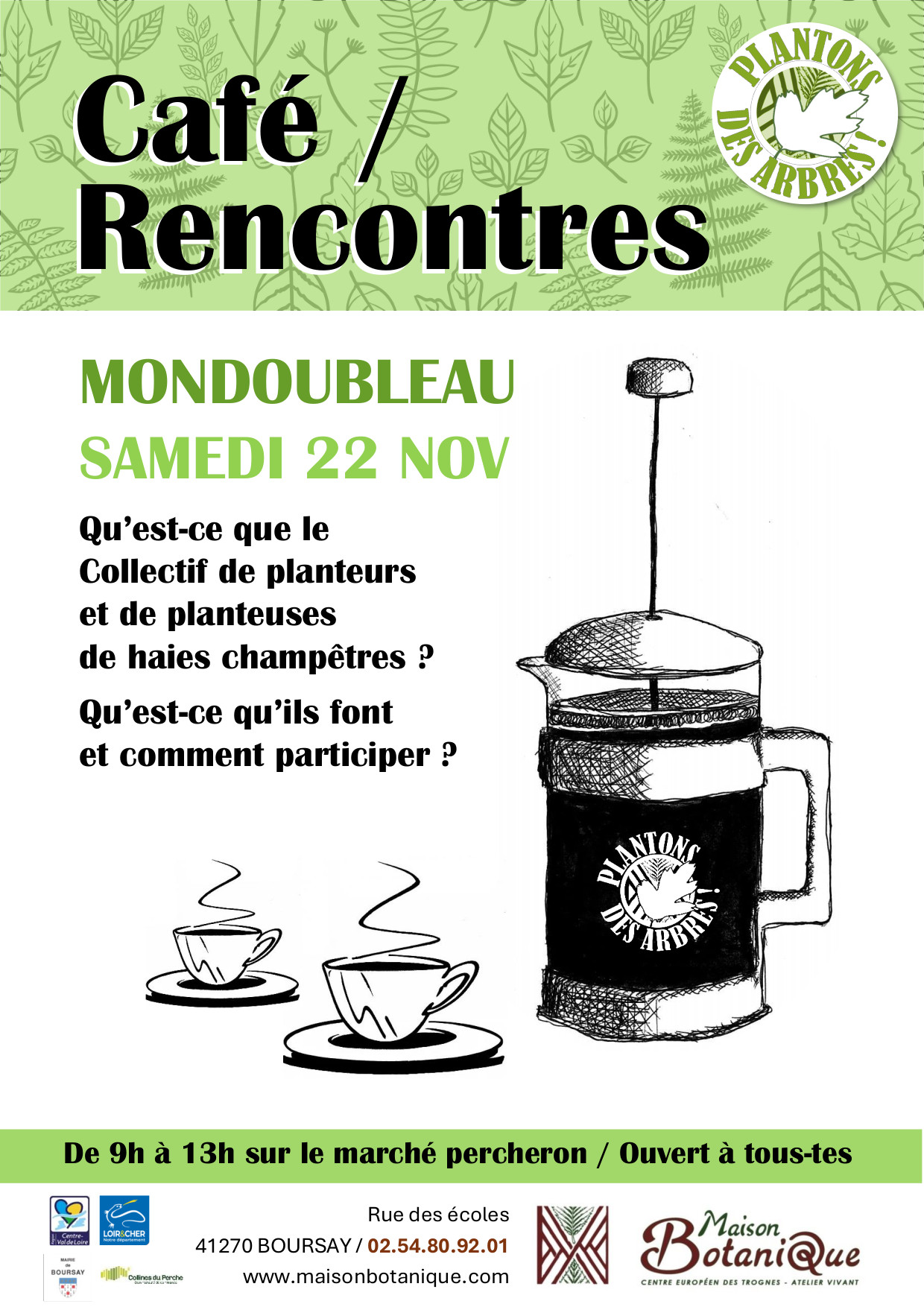 Café / Rencontre à Mondoubleau