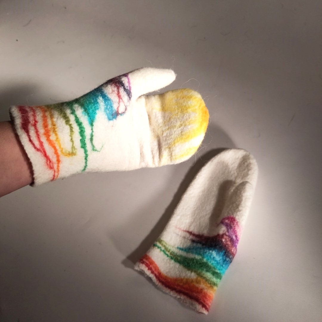 STAGE Laine feutrée : mitaines ou moufles