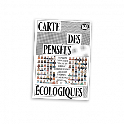 Atelier participatif présentation de la carte des pensées écologiques FRACAS