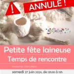 Temps de rencontre ouvert à tous-tes petite fête laineuse