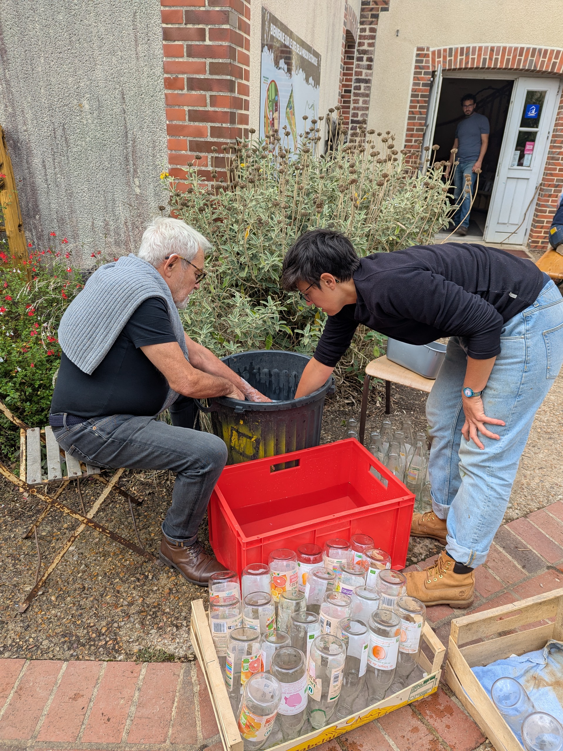 Semaine bénévole de rangement de la Fête Bio