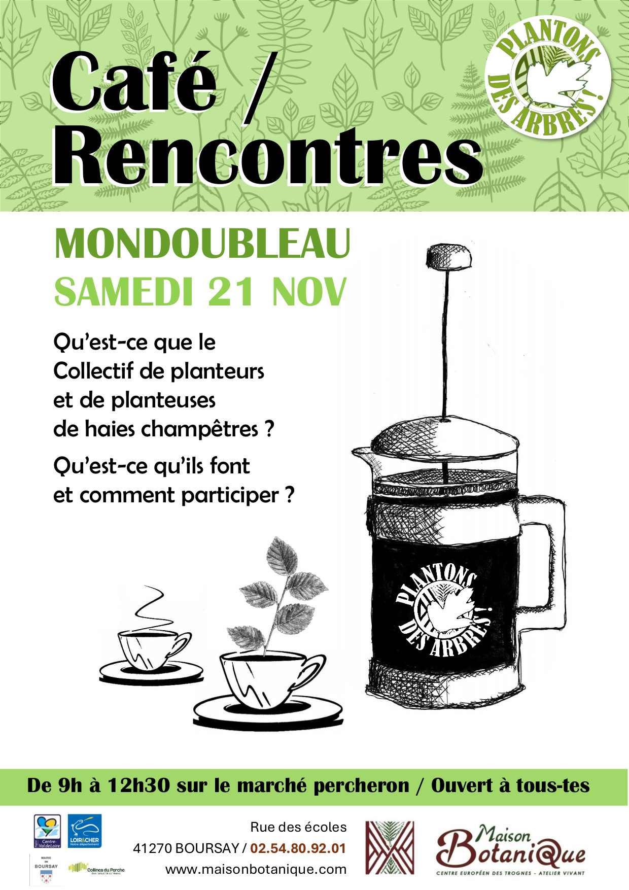 Rencontre / rendez-vous de début de saison de plantation de haie